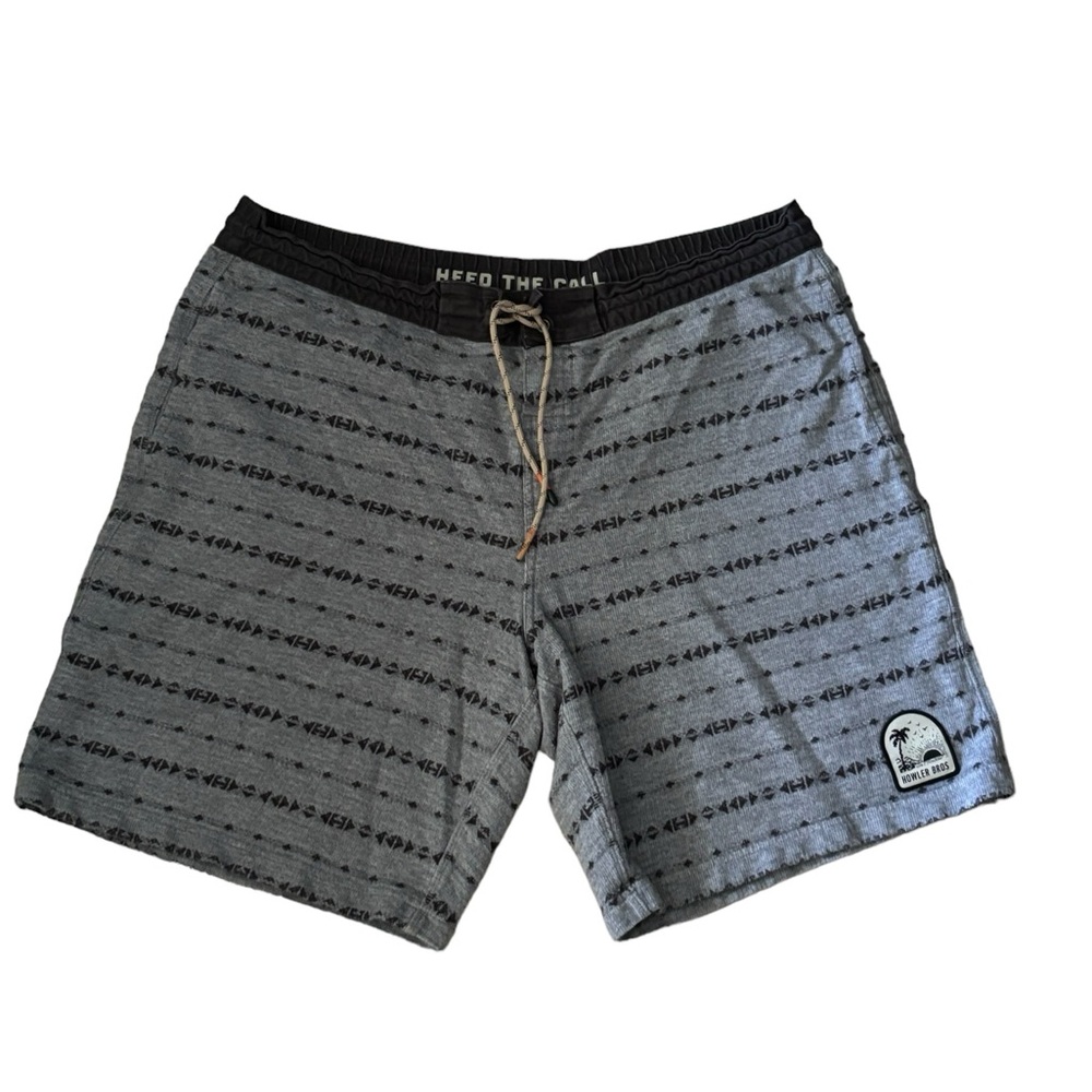 Howler Bros Aztec Grey Bruja Board Shorts